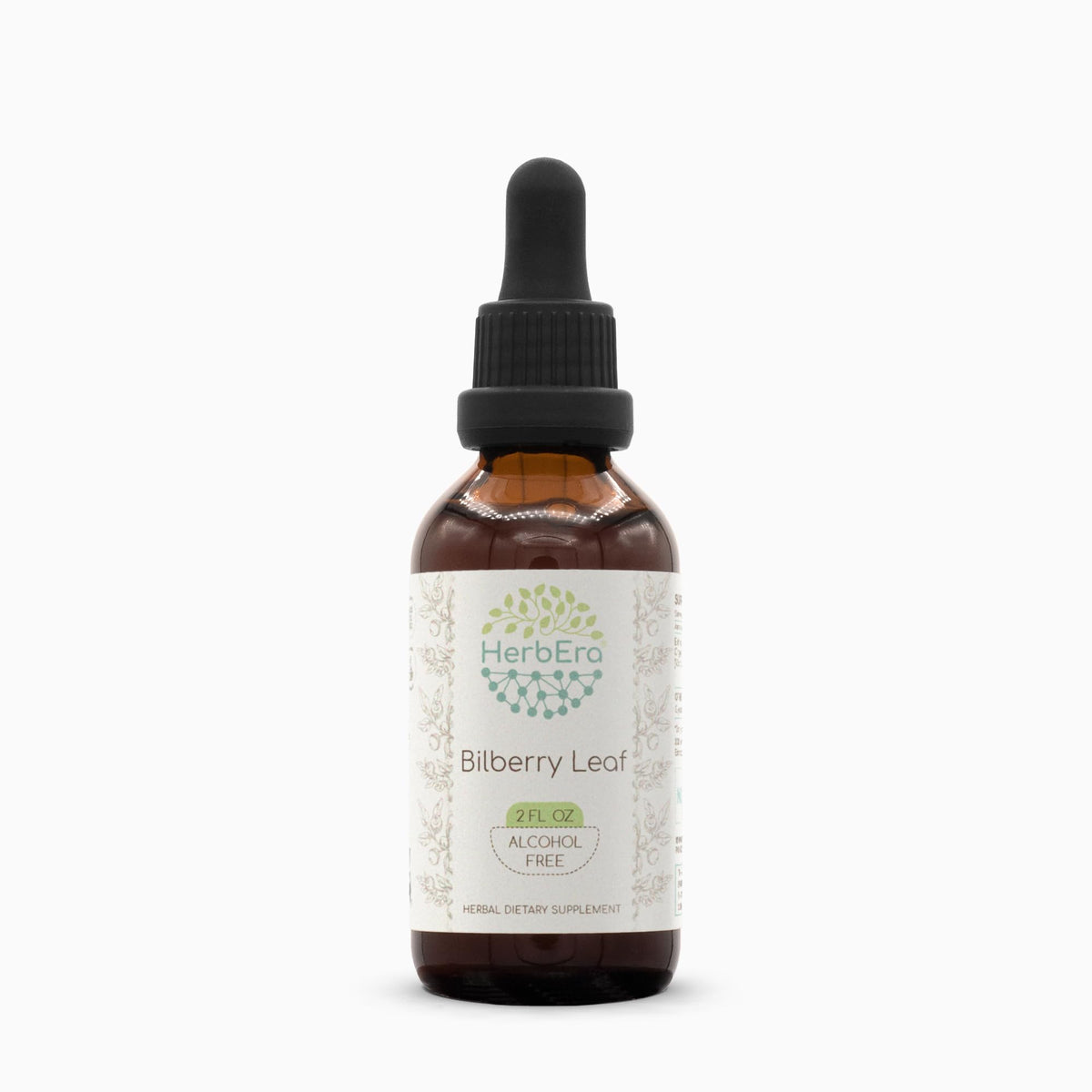 HerbEra Bilberry Leaf Herbal Extract Tincture - 2 fl oz