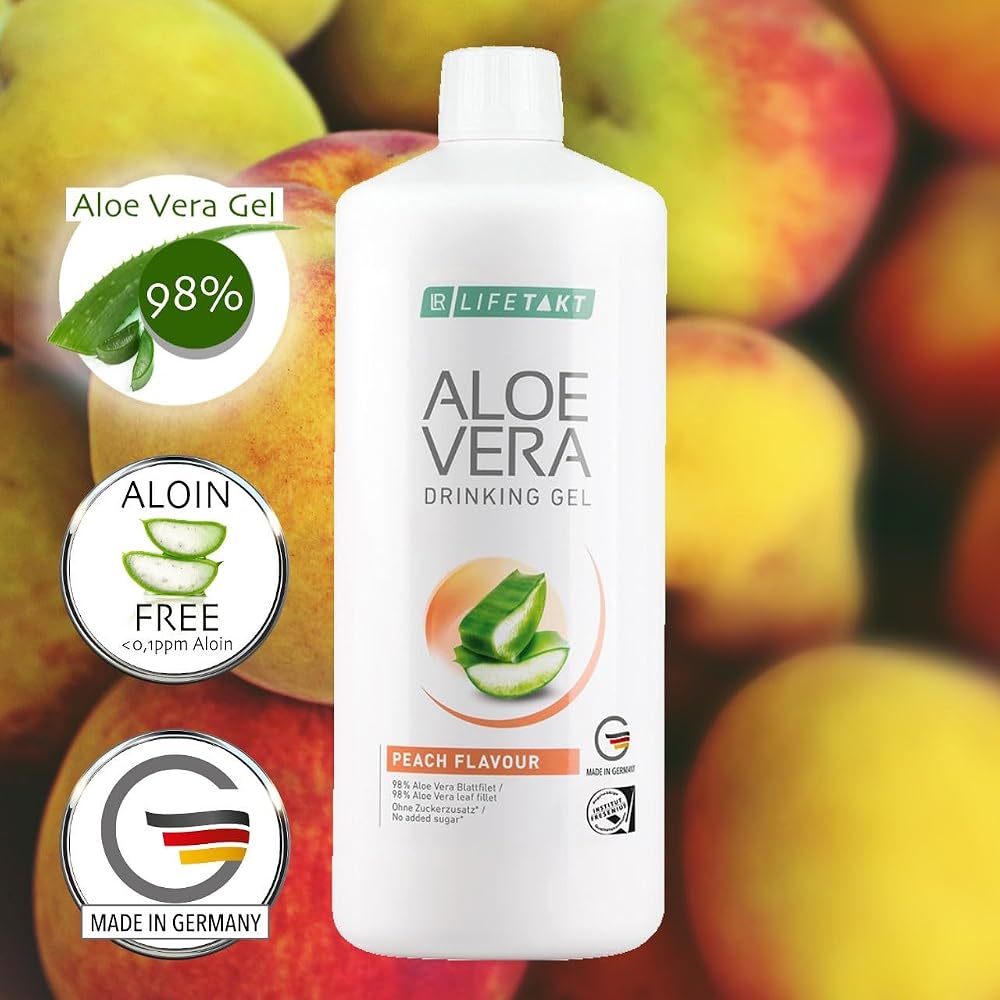 LR Health & Beauty LR Lifetakt Aloe Vera Drinking Gel Peach Flavour