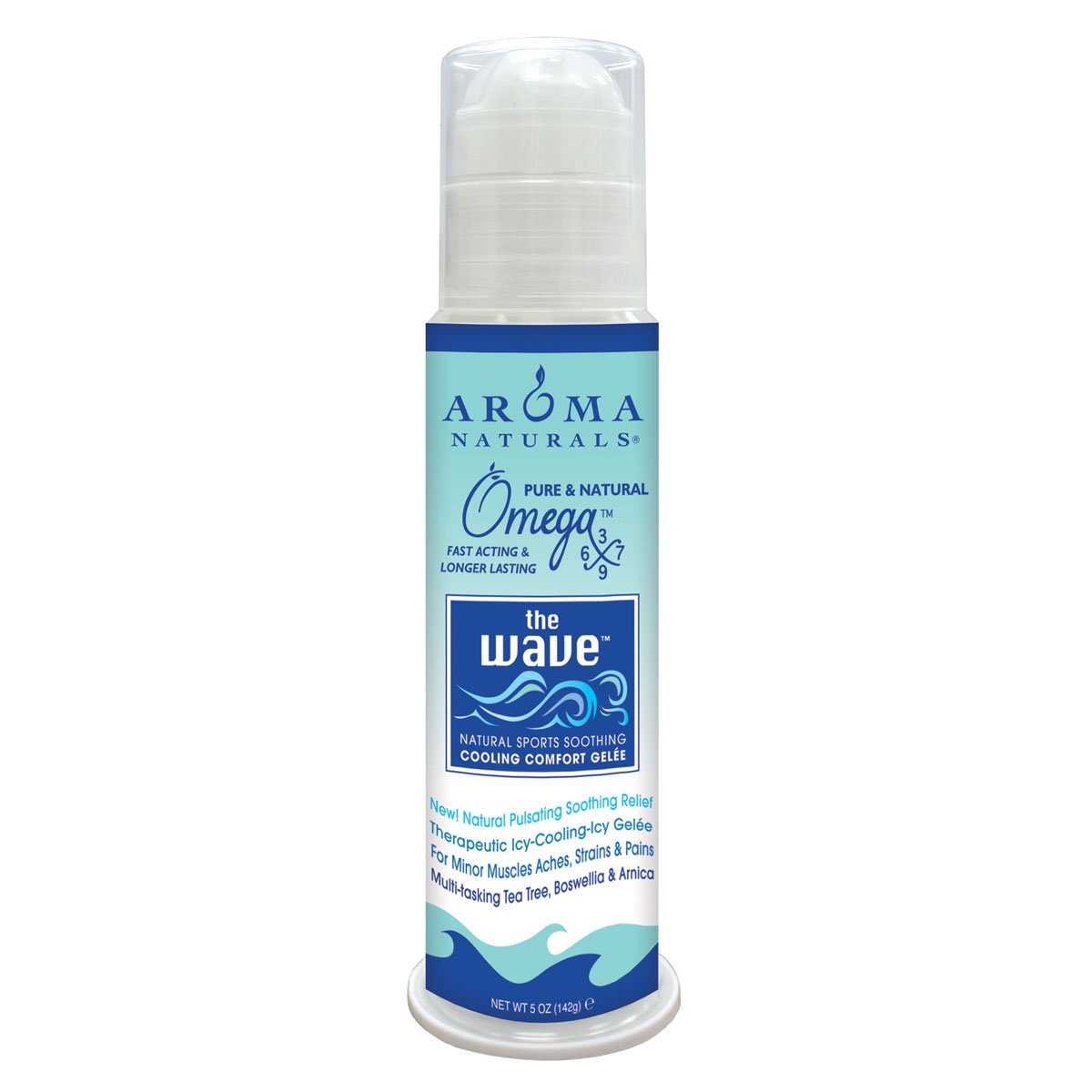 Aroma Naturals The Wave Sports Comfort Omegax Gel - 5 oz