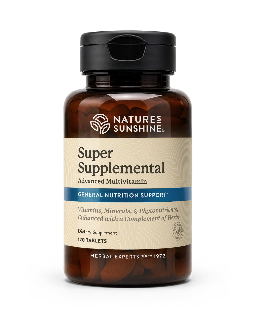 Nature's Sunshine Super Supplemental Multivitamin - 120 Tablets