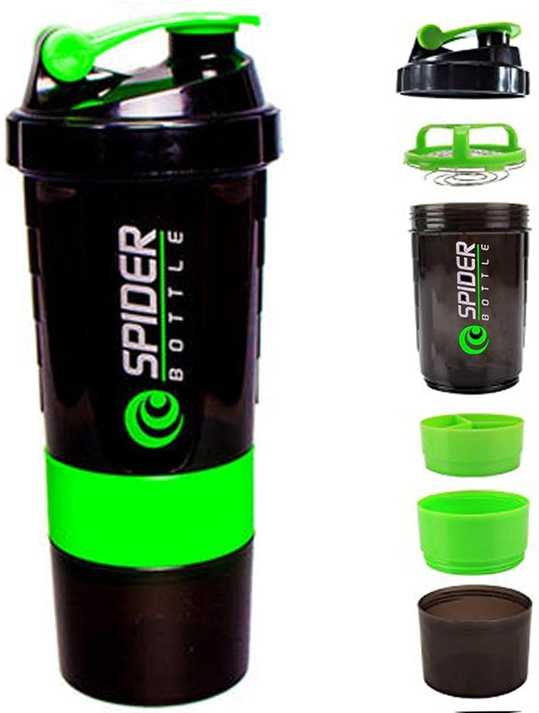 Stanglobe Spider Protein Shaker Bottle 500ml - 1 Count