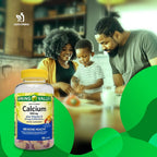 LightSpring Calcium Plus Vitamin D Adult Gummies 500mg - 100 Count - image 6