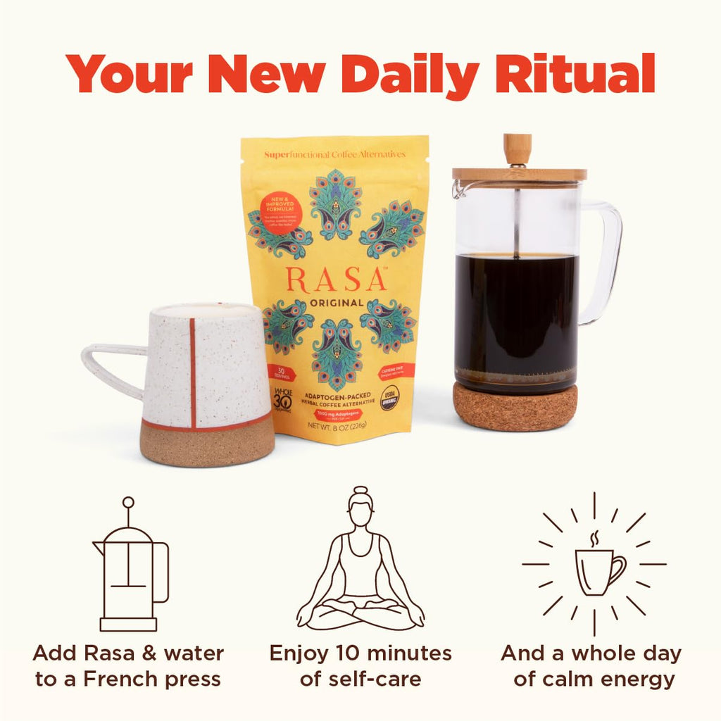 Rasa Koffee Original Adaptogenic Mushroom Coffee Alternative - 8 oz - image 4