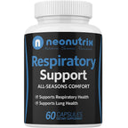 Neonutrix Lung Detox Cleanse Supplement Respiratory Support - 60 Capsules