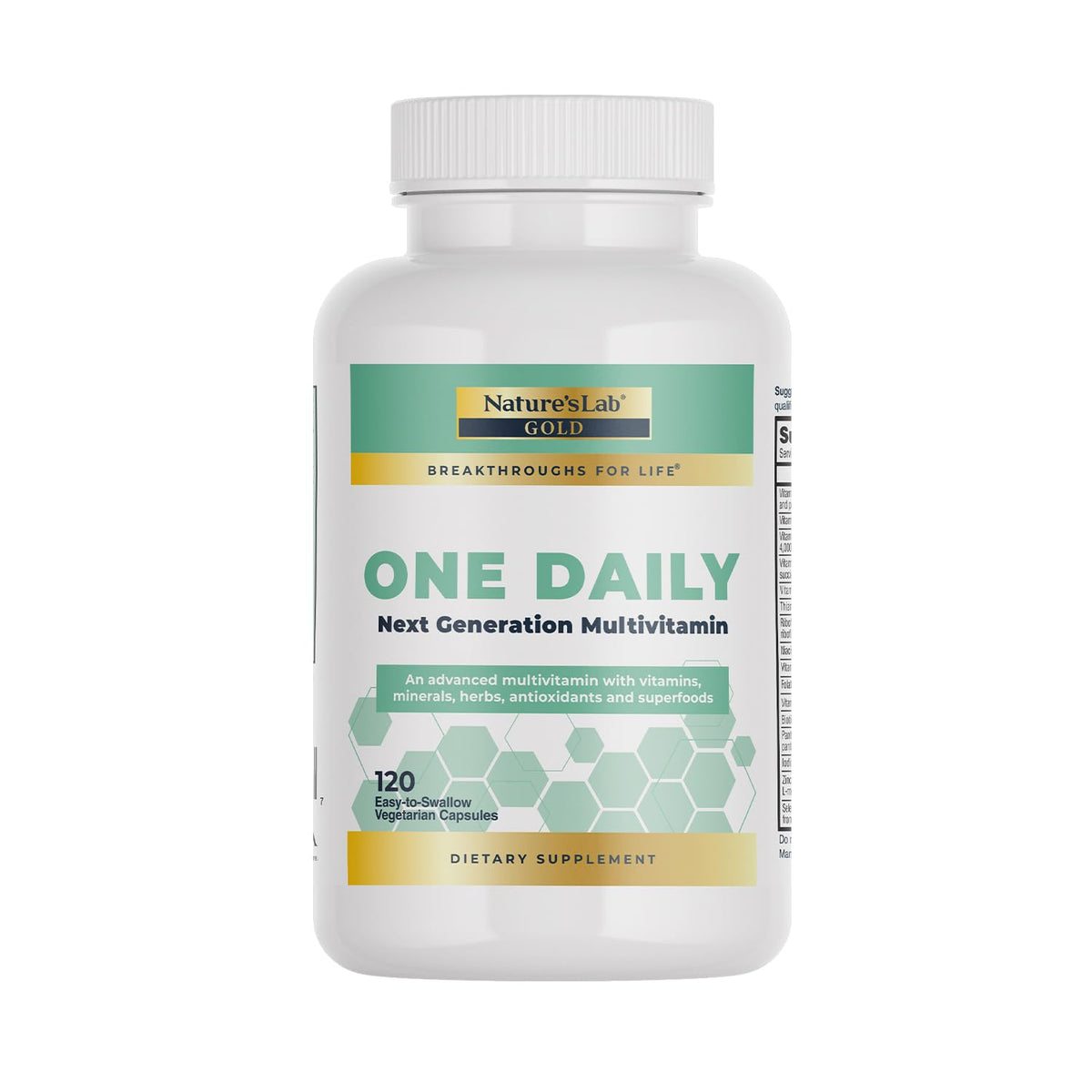 Nature's Lab Gold One Daily Multivitamin - Contains 19 Essential