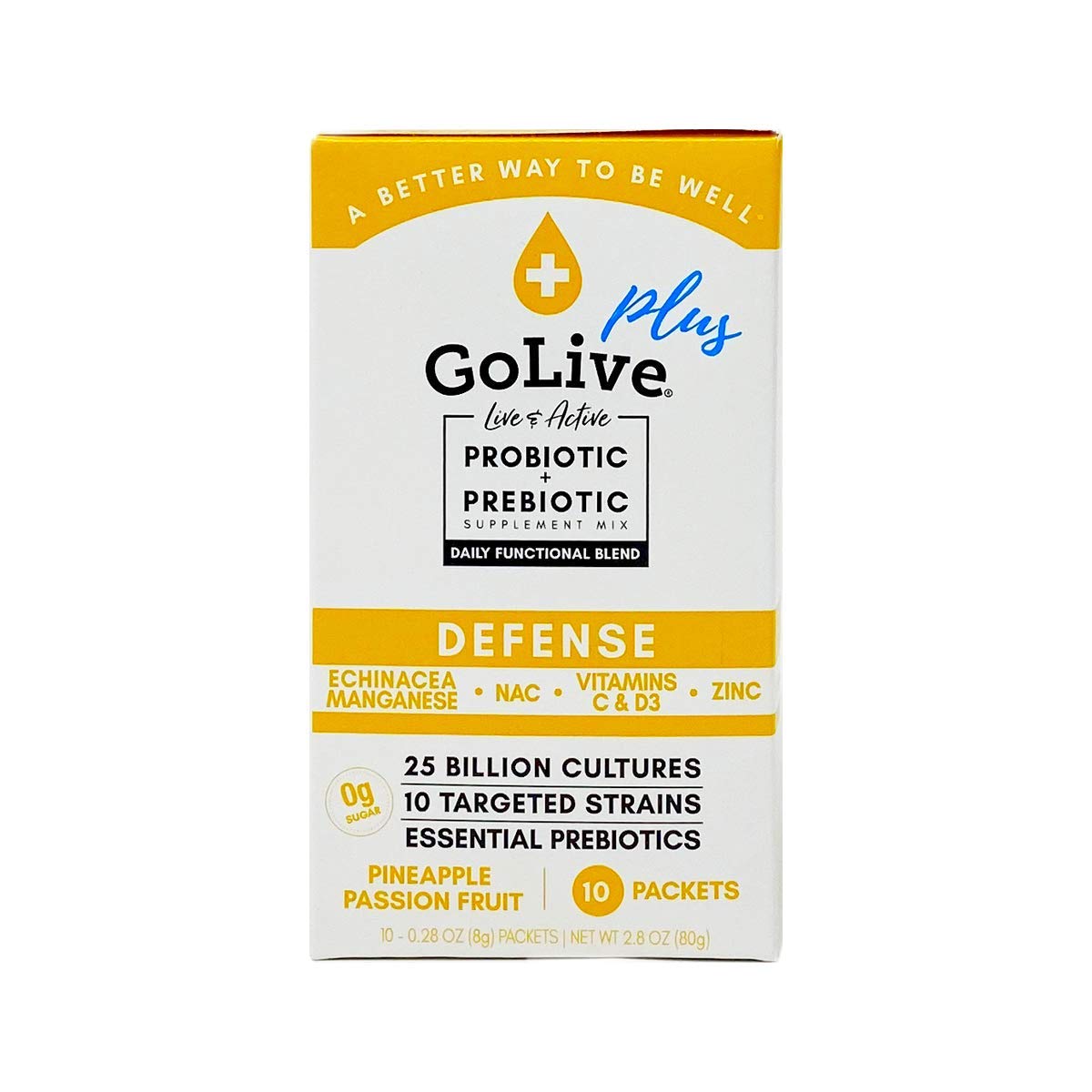 GoLive Immune Defense Synbiotic Powder - 10 Servings - image 3
