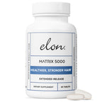 Elon Matrix 5000 Biotin 5000mcg Hair Growth Vitamins - 60 Tablets