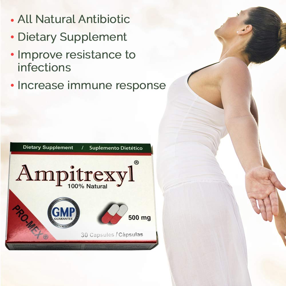 Ampitrexyl 500mg Immune Support Capsules - 30 Count - image 5
