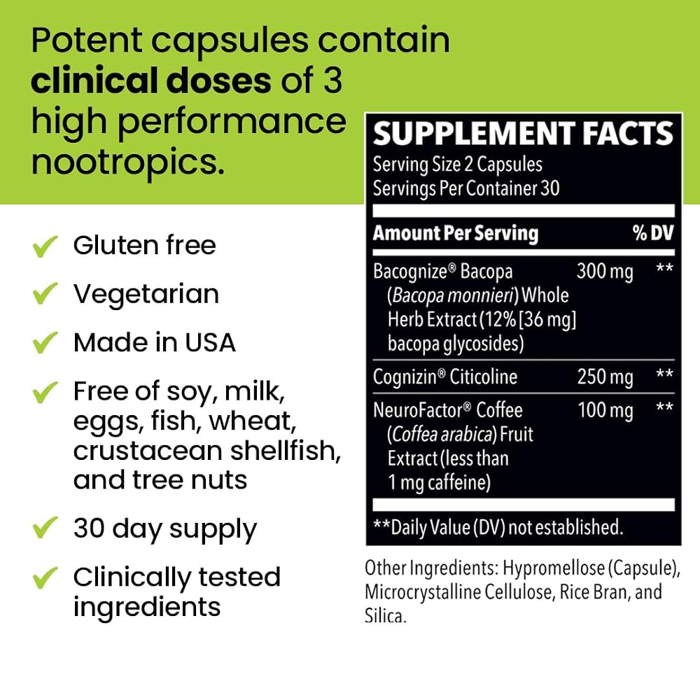 LifeSeasons NeuroQ Brain Power Mental Focus Booster - 60 Capsules - image 5