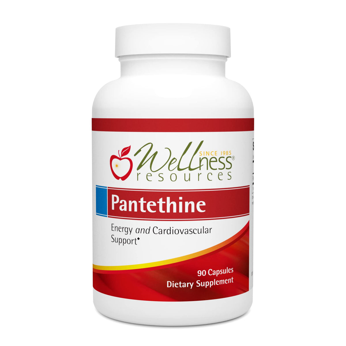 Wellness Resources Pantethine Vitamin B5 300mg - 90 Capsules