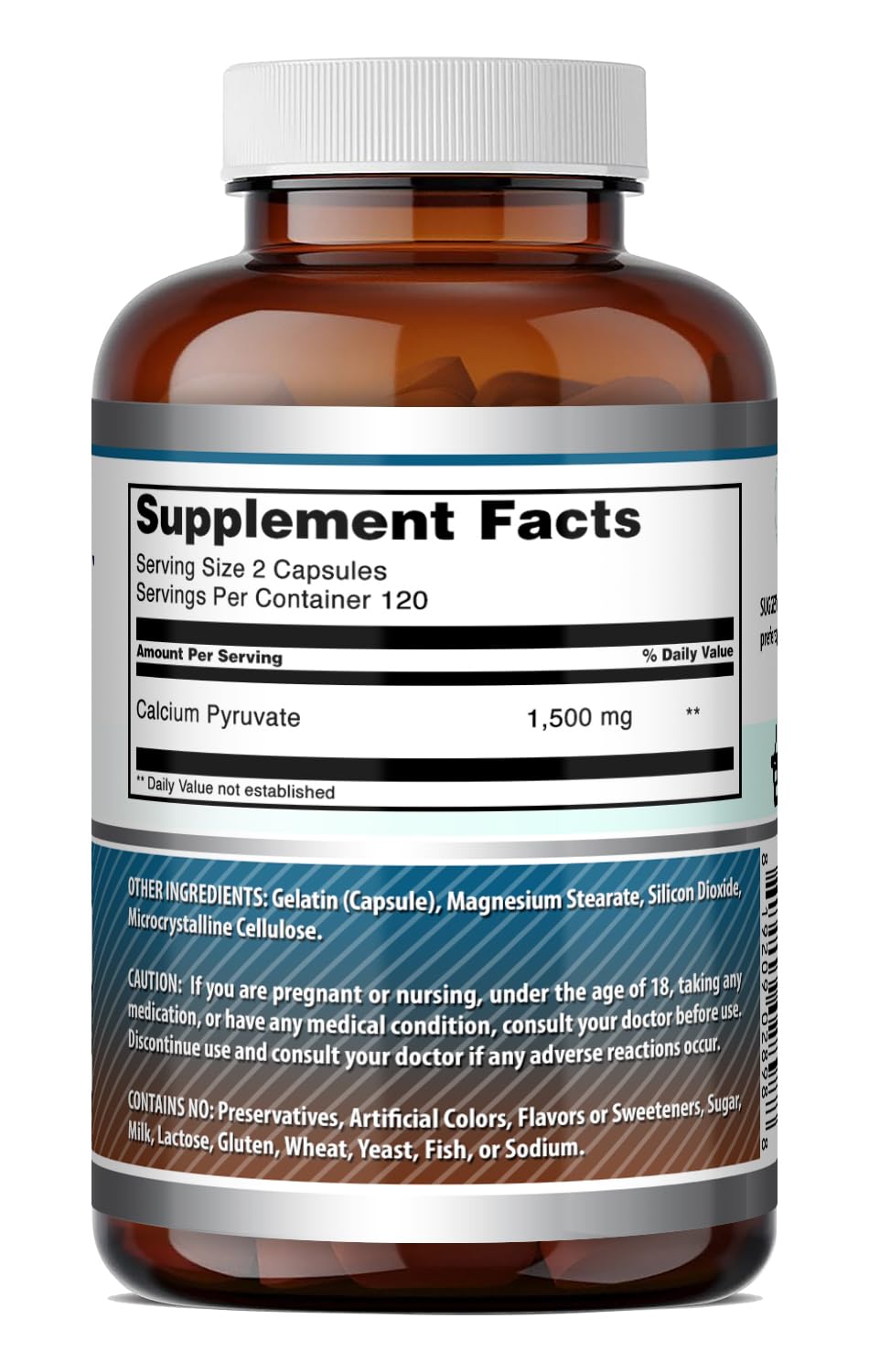 Amazing Formulas Calcium Pyruvate Supplement