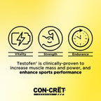 CON-CRET + Test Creatine HCl Capsules with Fenugreek - 60 Count - image 5