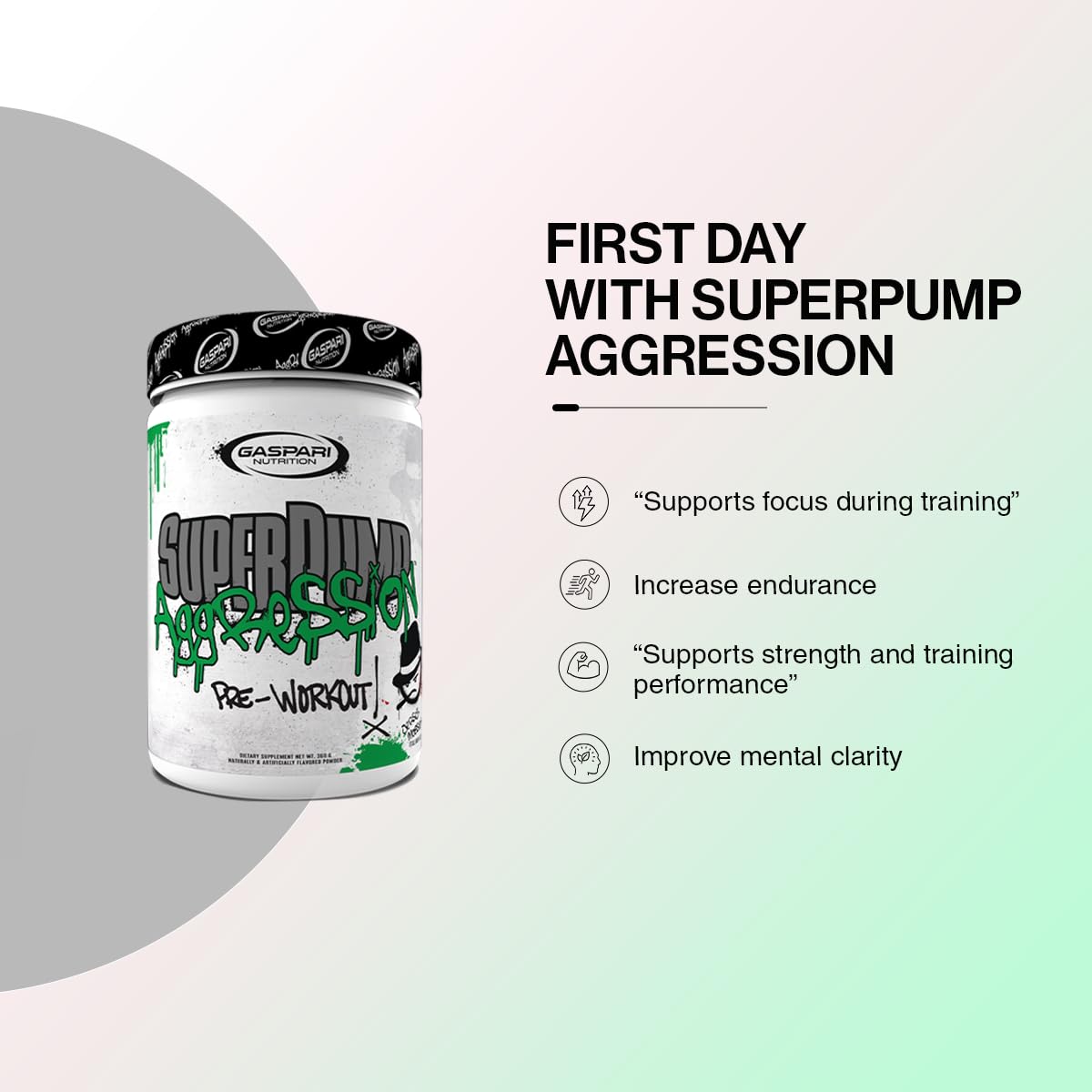 Gaspari Nutrition SuperPump Aggression Pre-Workout Powder - 40 Servings - image 3