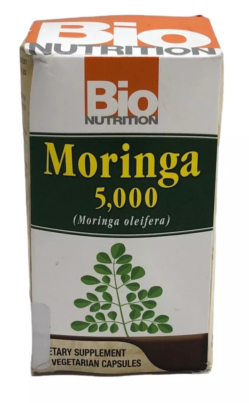 Bio Nutrition Moringa Supplement - 180 Vegetarian Capsules