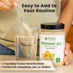 bixa BOTANICAL Tongkat Ali Root Powder for Energy - 16 oz - image 4