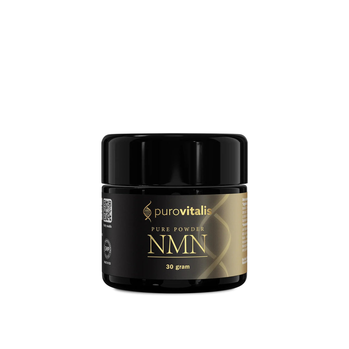 PUROVITALIS NMN Powder 99% Pure NAD+ Boost - 30g