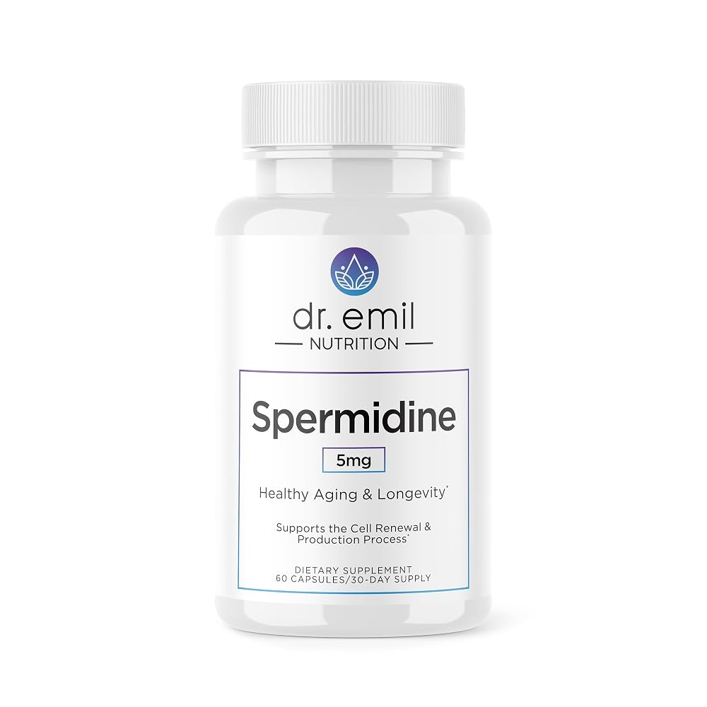 Dr. Emil Aging & Longevity Spermidine 5mg - 60 Capsules