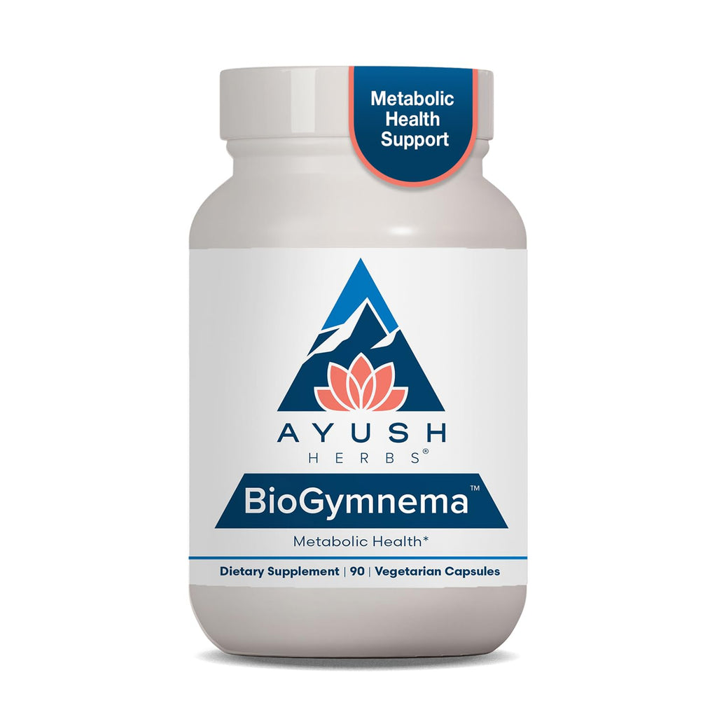 Ayush Herbs BioGymnema Metabolic Vitamin & Herb Blend - 90 Capsules