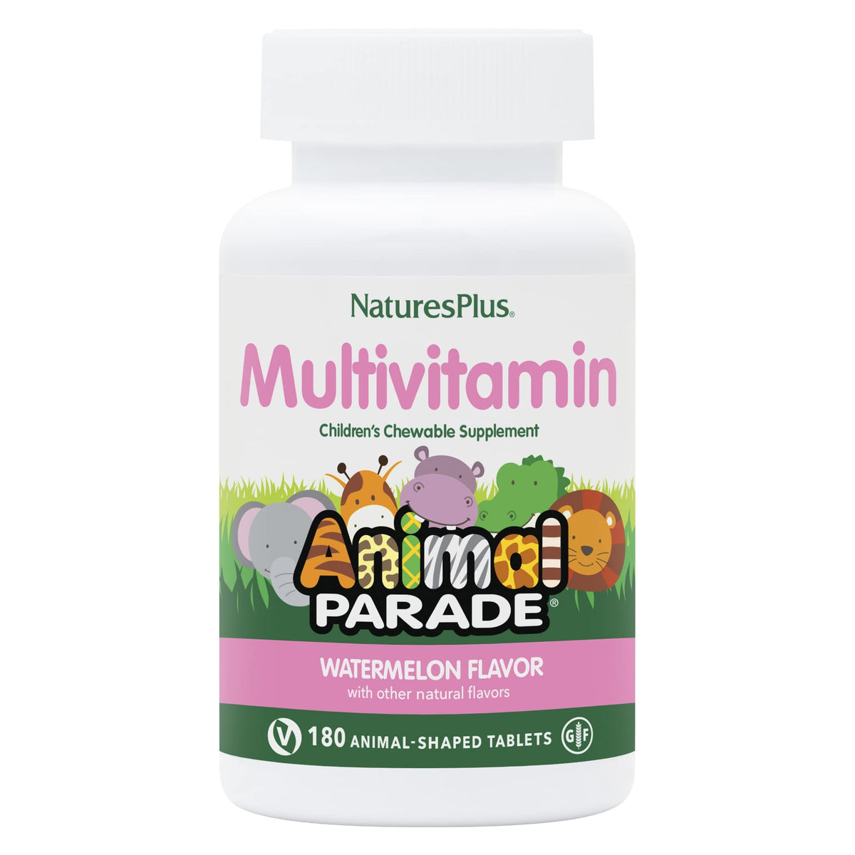 Nature's Plus Animal Parade Children's Chewable Multivitamin - 180 Tablets