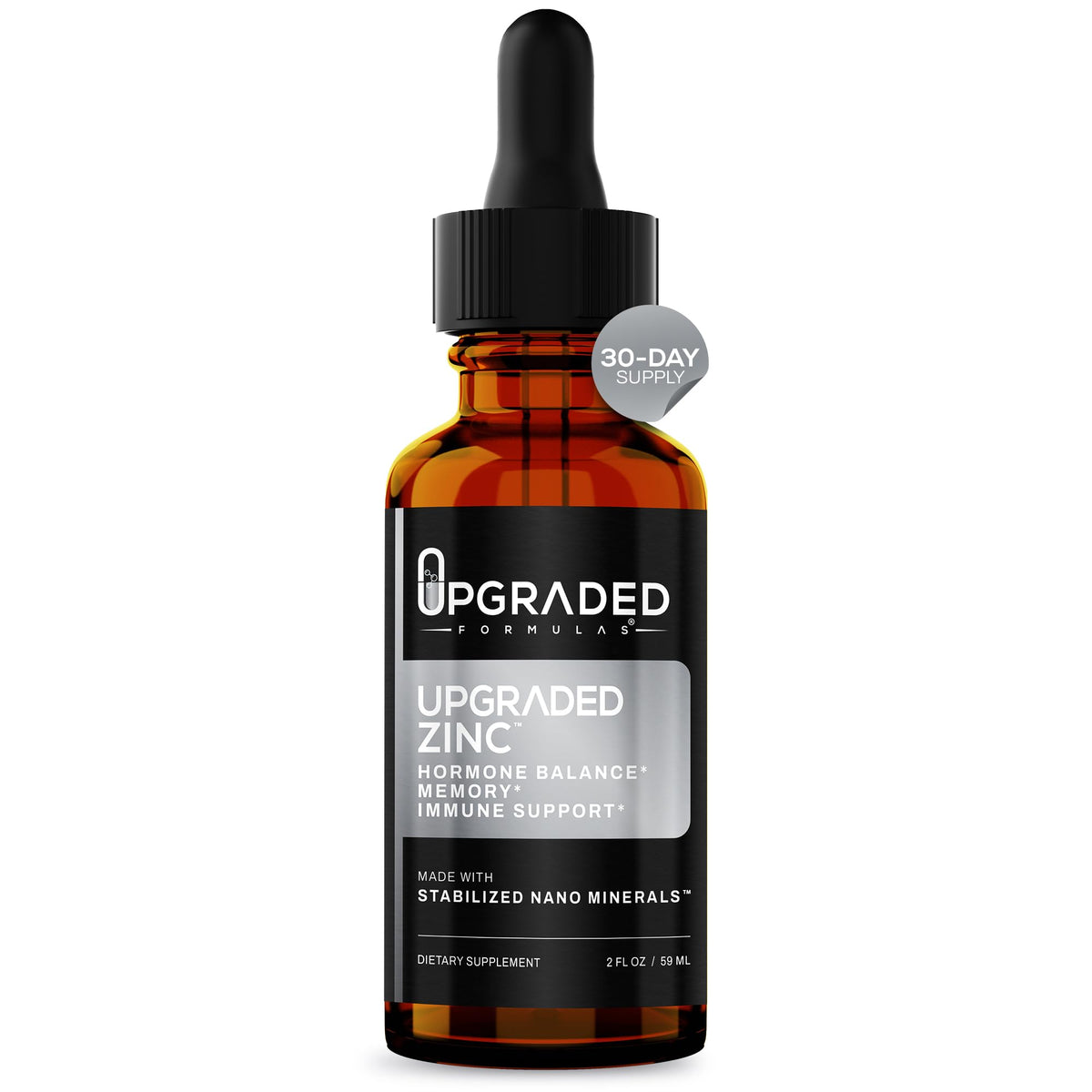 Upgraded Formulas Liquid Zinc with Nano Minerals - 2 Fl Oz