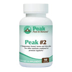 Peak Pure & Natural #2 Bowel Movement Supplement - 90 Capsules