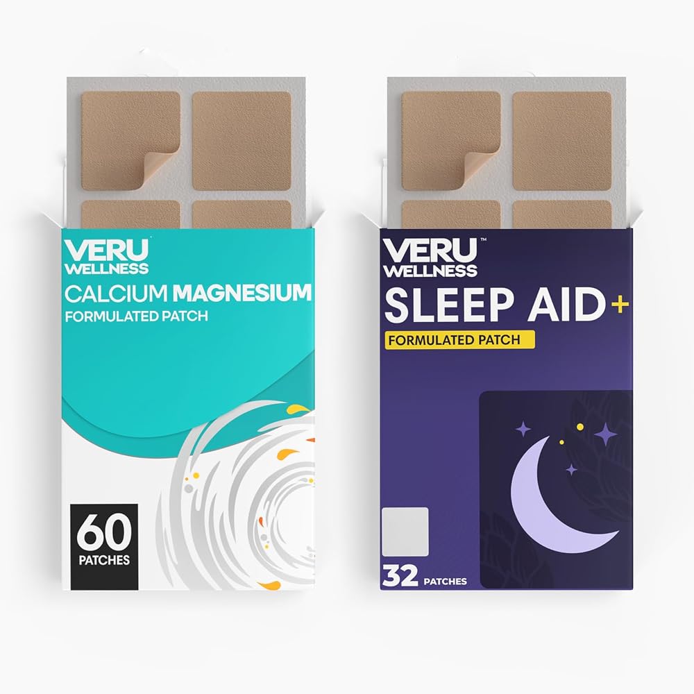 Veru Wellness Sleep Support Calcium Magnesium Adhesive Patches - 92 Count - image 3