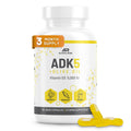 ALPHA RISE ADK 5 Vitamin Supplement with Olive Oil - 90 Capsules