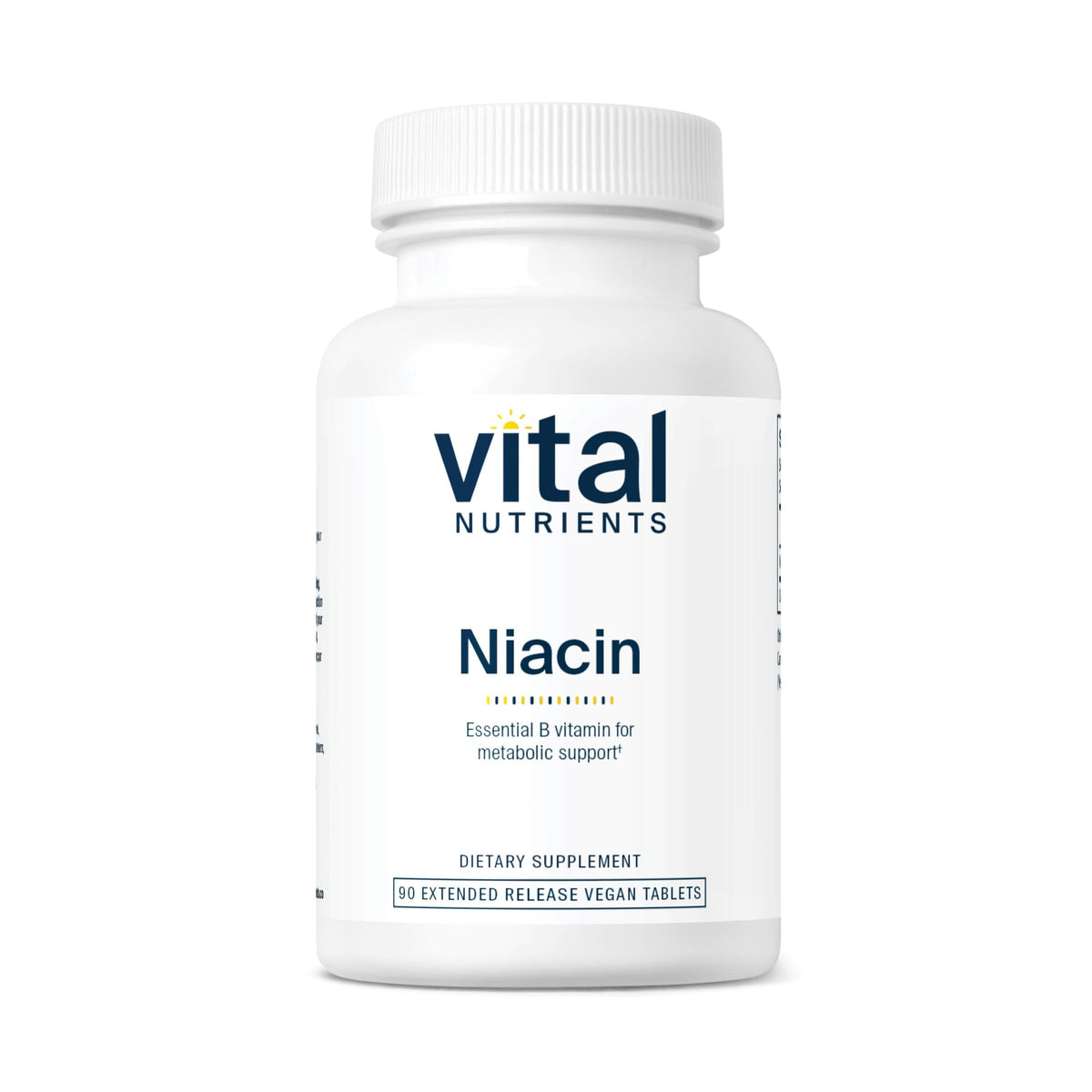 Vital Nutrients Niacin 500mg - 90 Tablets