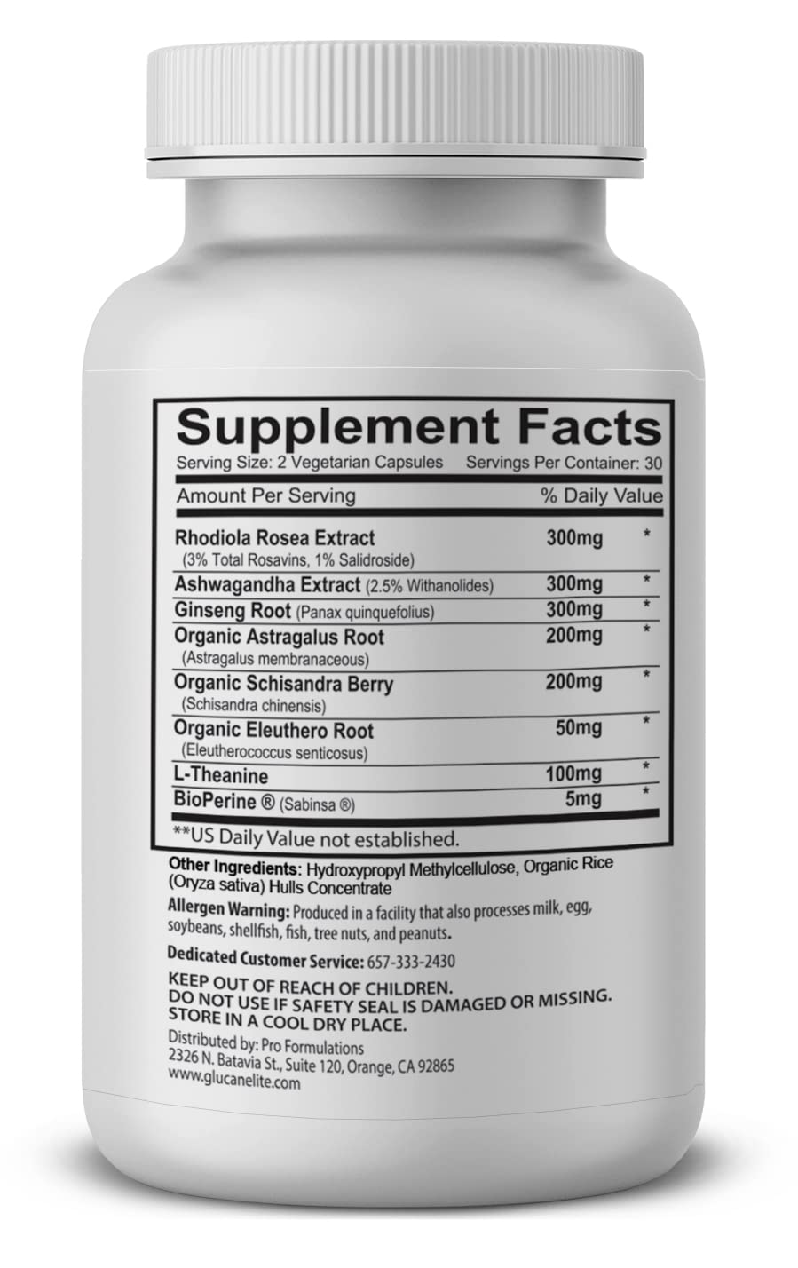 Pro Formulations MD Adaptogen Elite - 60 Vegetarian Capsules - image 2