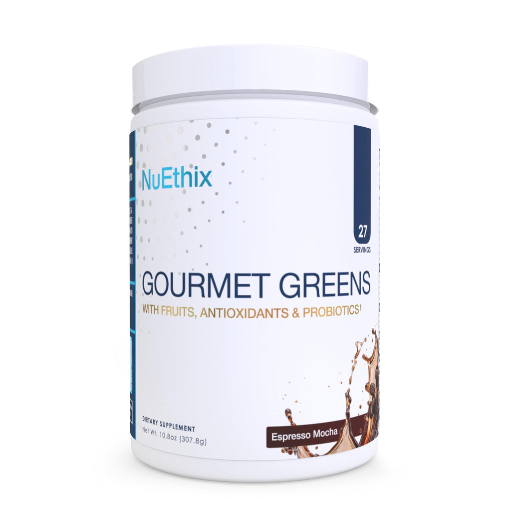 NuEthix Formulations Gourmet Greens Drink Powder - 27 Servings