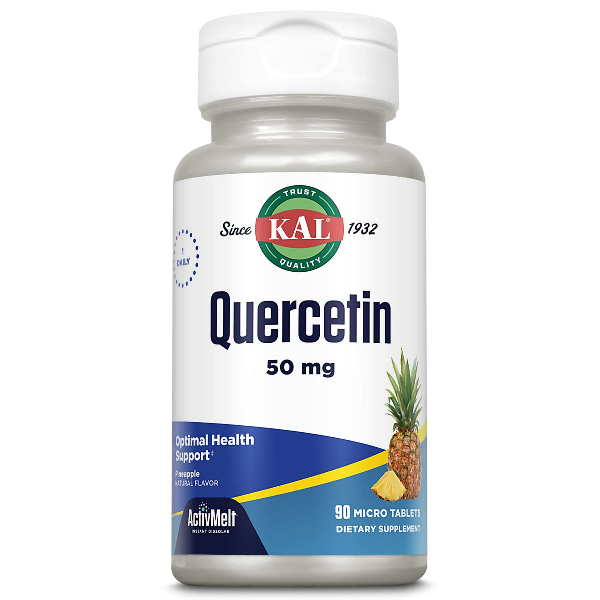 KAL Quercetin ActivMelt Wellness Support - 90 Tablets