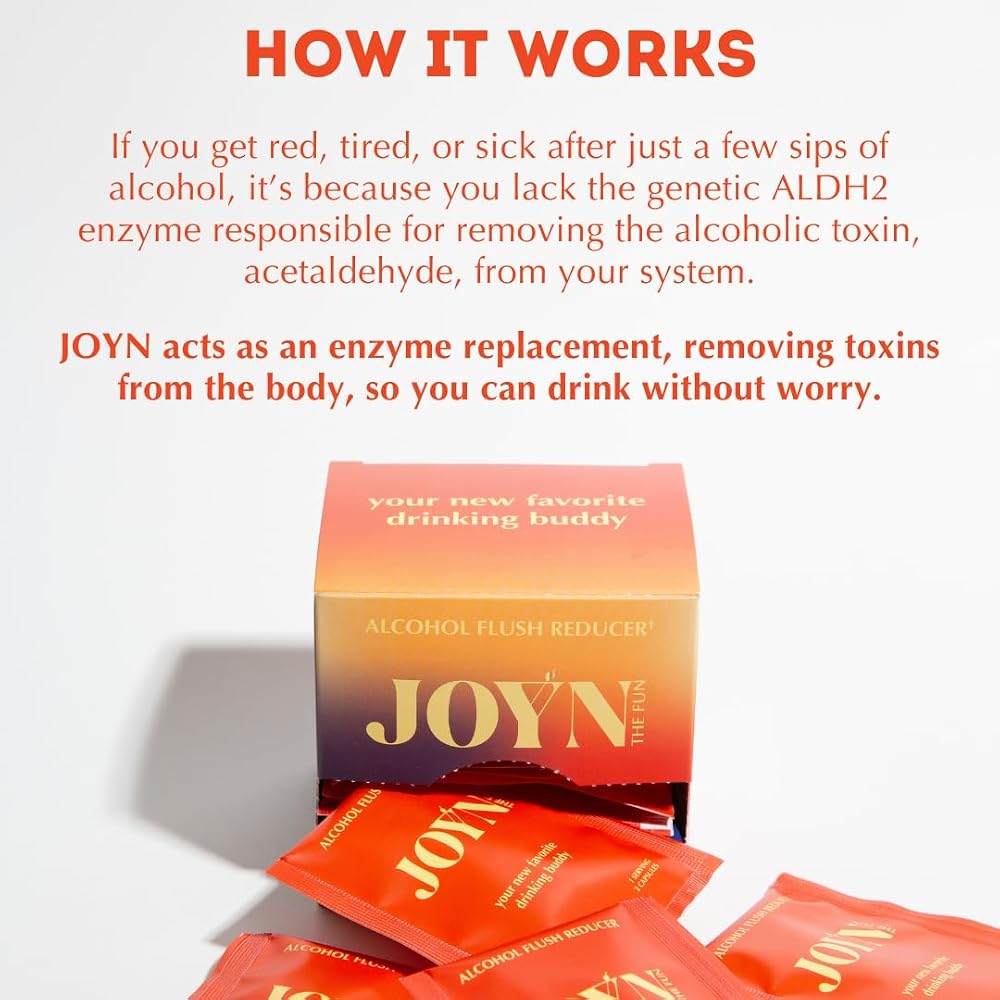 JOYN Supplement for Alcohol Flush Prevention - image 4