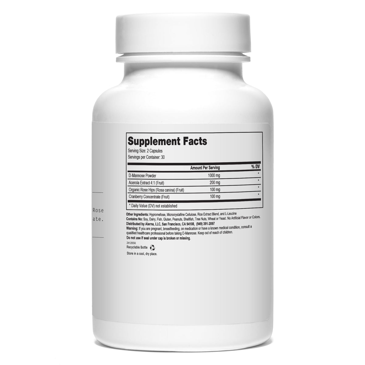 Alerna Kidney Health Alerna: D-Mannose 1000mg