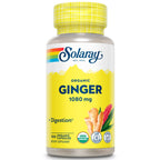 SOLARAY Organic Ginger Root 540 mg - 100 Vegetarian Capsules