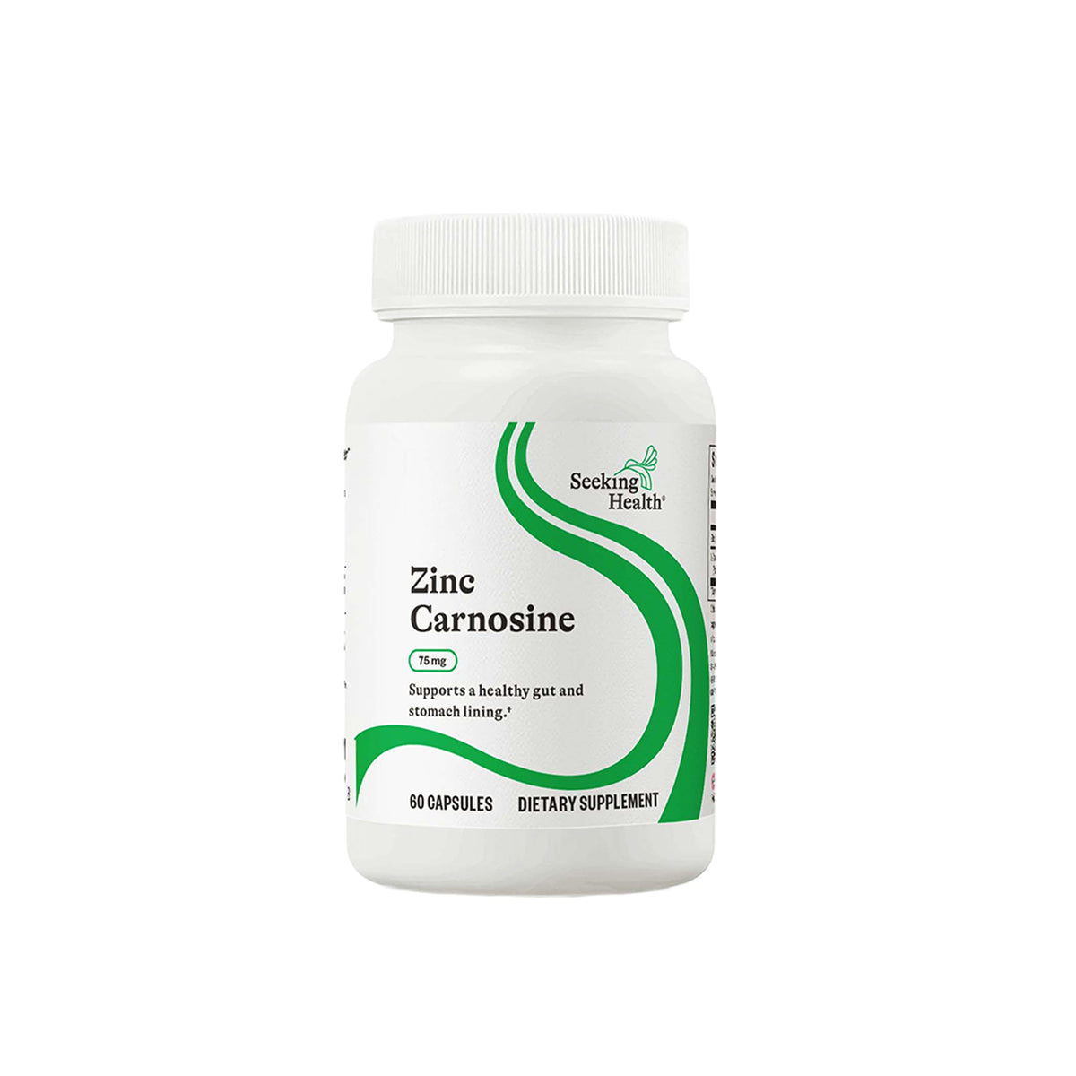 Seeking Health Zinc Carnosine Digestive Support - 60 Capsules