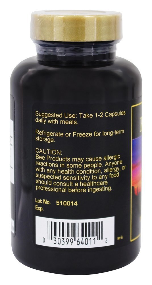 CC Pollen Royal Jelly 1000 - 60 Vegetarian Capsules - image 3