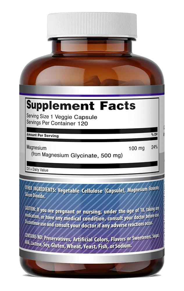 Amazing Formulas Magnesium Glycinate 500 Mg