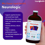 LIQUIDHEALTH Neurologic Focus Supplement Brain Booster - 32 oz - image 3