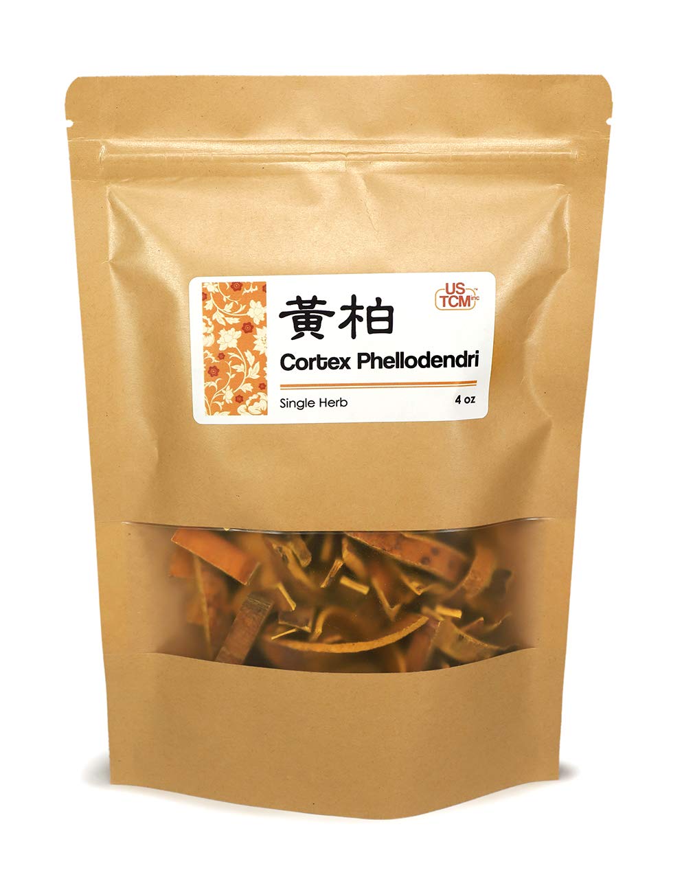 USTCM Cortex Phellodendri Phellodendron Bark Huang Bai - 4 oz