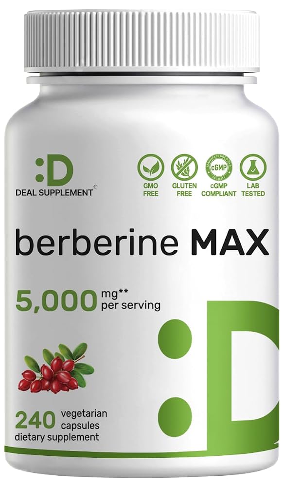 DEAL SUPPLEMENT Berberine MAX 5,000mg