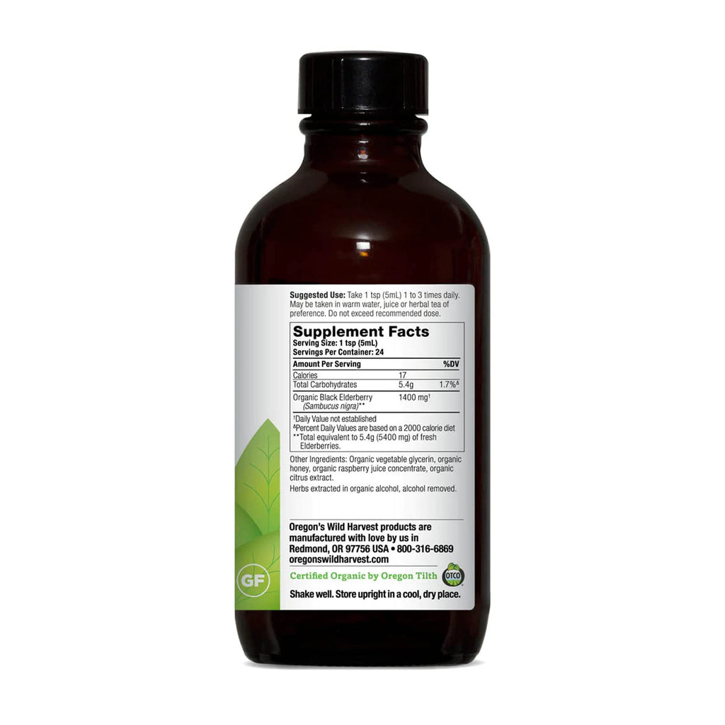 Oregon's Wild Harvest Black Elderberry Honey Organic - 4 oz - image 2