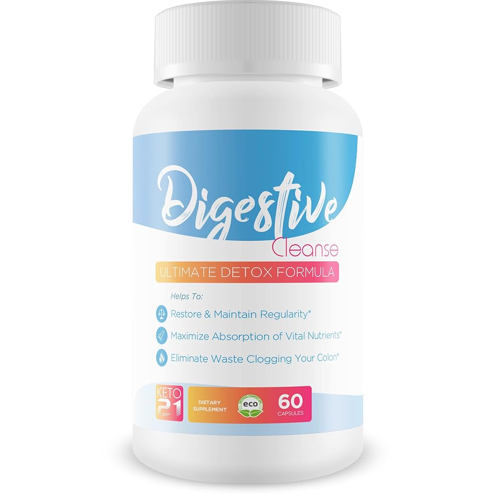 Keto 21 Digestive Cleanse - Ultimate Detox Formula - Restore