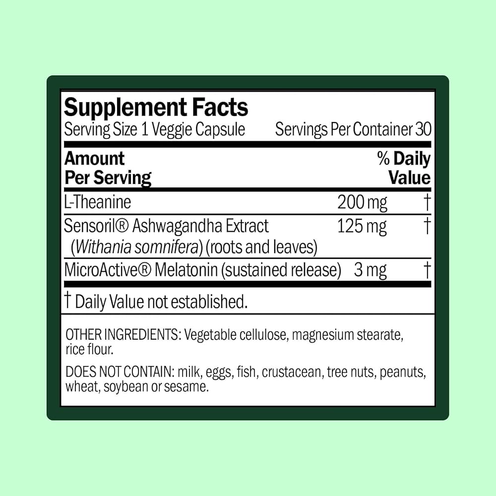 WellWithAll Sleep Support with Melatonin for Sleep - 30 Capsules - image 3