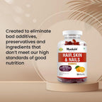 Generic Nutrition Hair Skin & Nails Gummies for Immunity - 1 Count - image 3
