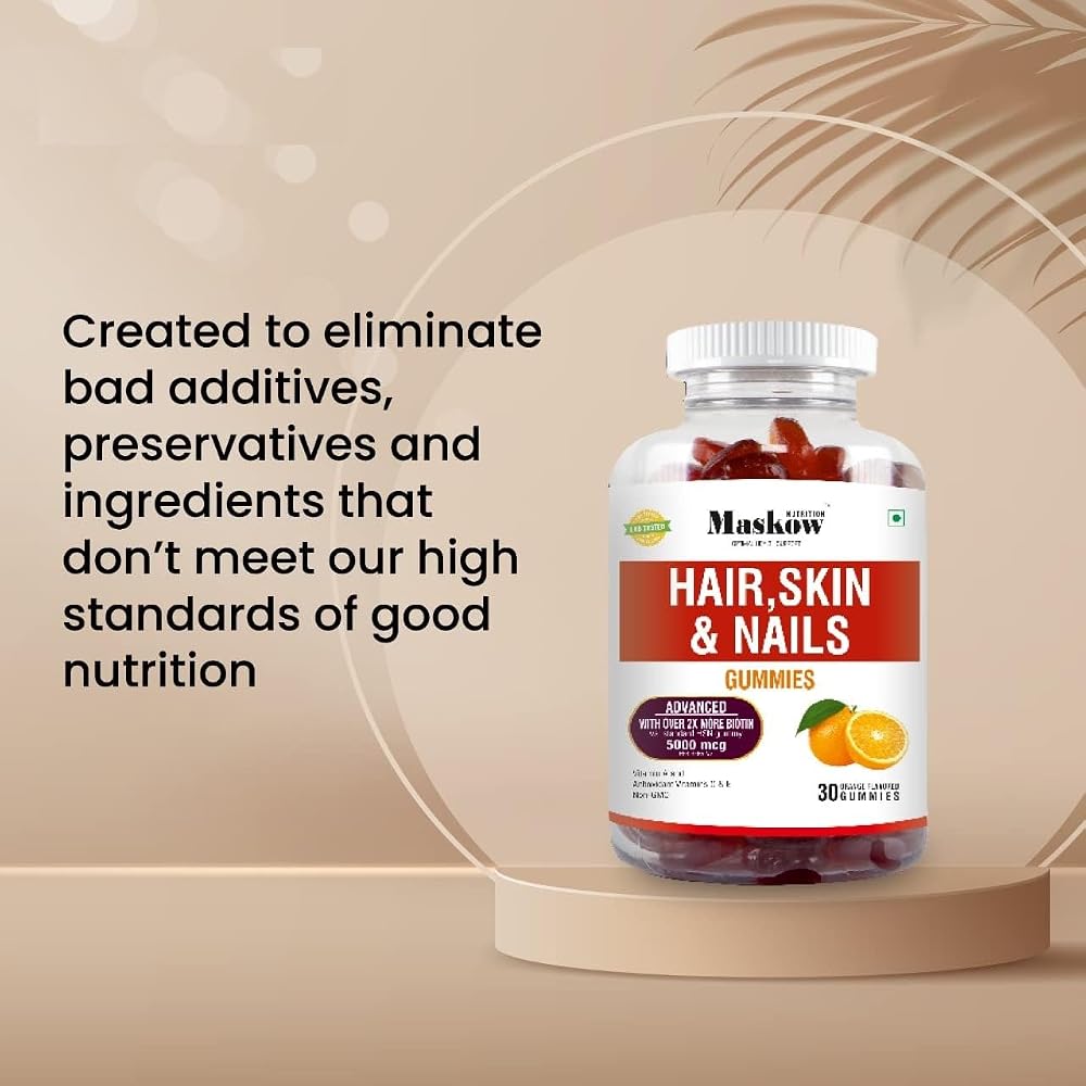 Generic Nutrition Hair Skin & Nails Gummies for Immunity - 1 Count - image 3
