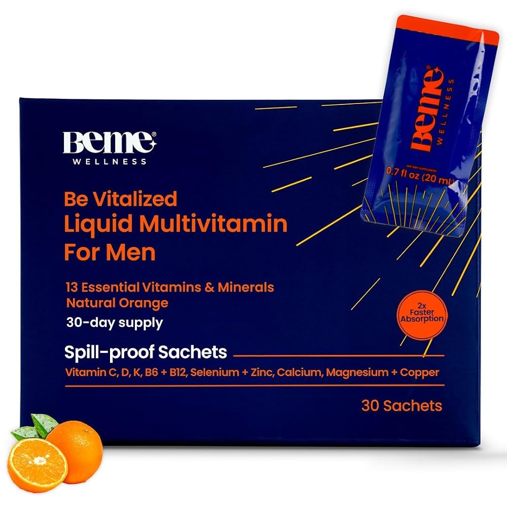 BeMe Be Vitalized Liquid Multivitamin - Daily Liquid Vitamins