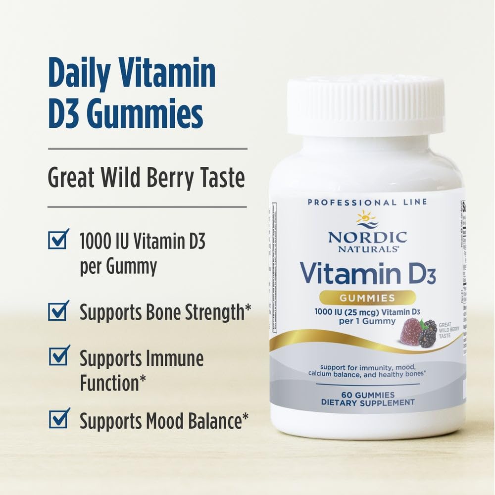 Nordic Naturals Vitamin D3 Gummies