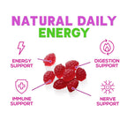 Nature's Nutrition B12 Energy Gummies 3000 mcg per Serving - Extra