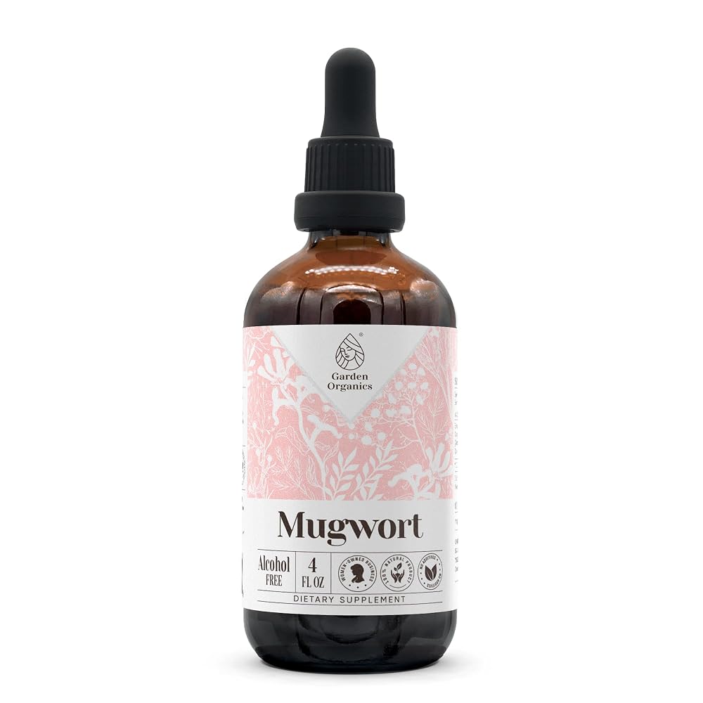 Garden Organics Mugwort Alcohol-Free Natural Tincture Extract