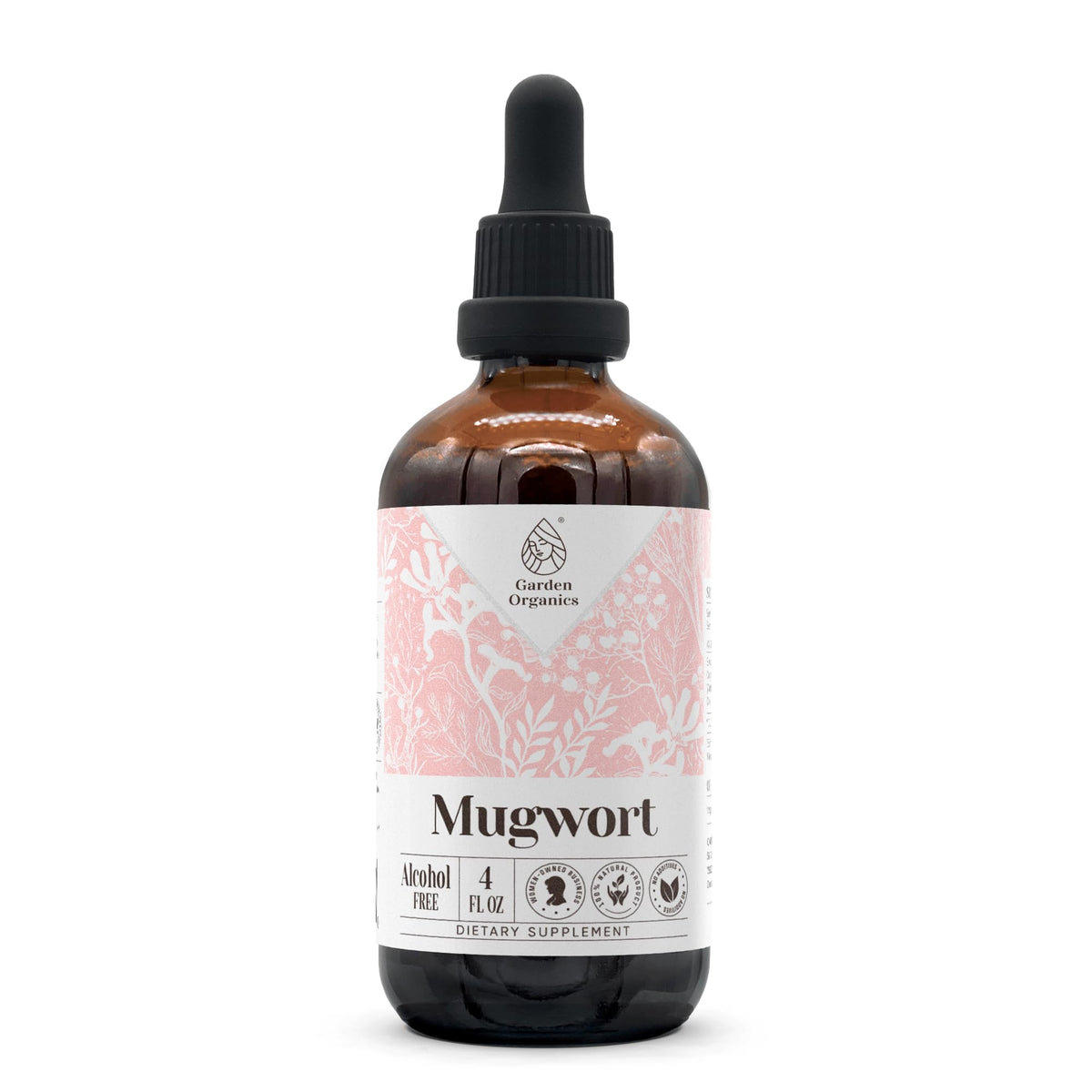 Garden Organics Mugwort Alcohol-Free Natural Tincture Extract
